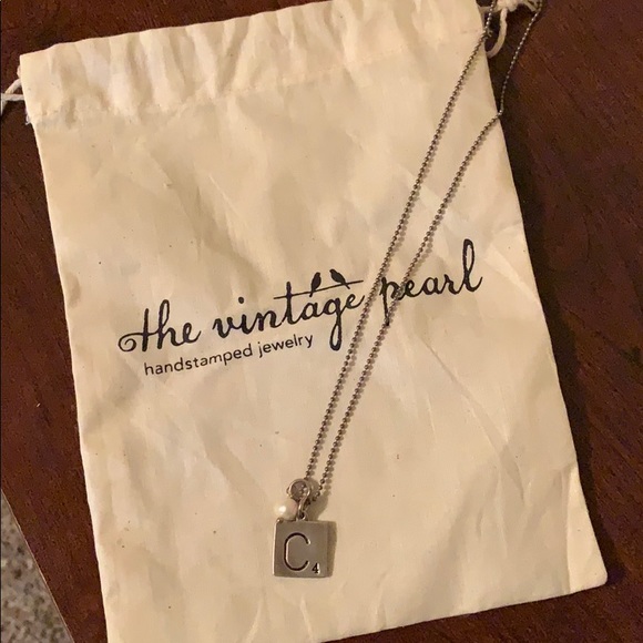 Vintage Pearl Jewelry - 2 for $15! Scrabble Necklace